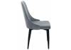 Обеденная группа Woodville Телма 528368 gray, black, стулья ткань фото 8