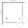 Душевой уголок Royal Bath HPD RB1212HPD-T-BL 120x120 фото 4