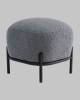 Пуф Stool Group Стоун vd-pf-stone-fl-grey fluffy темно-серый, букле фото 4