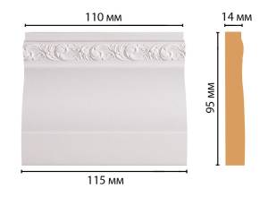 Основание DECOMASTER D204-115 11.5x1.4x9.5