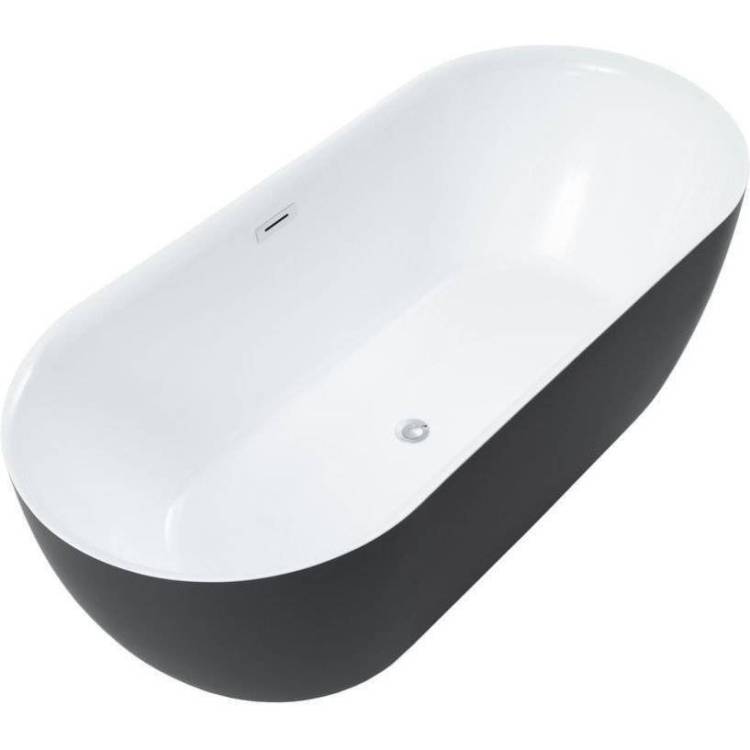 Акриловая ванна Aquanet Delight 289723 170x78 черная матовая