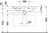 Мебель для ванной Duravit DuraStyle 80, подвесная, белая глянцевая фото 6