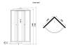 Душевая кабина Niagara Eco E100/13/MT 100x100x215 фото 9