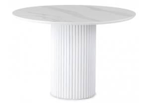 Стол Notta Барел 625663 patagonoa bianco repose, белый 110x110x75