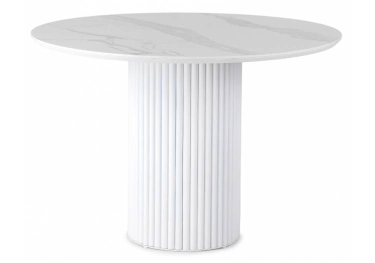 Стол Notta Барел 625663 patagonoa bianco repose, белый 110x110x75