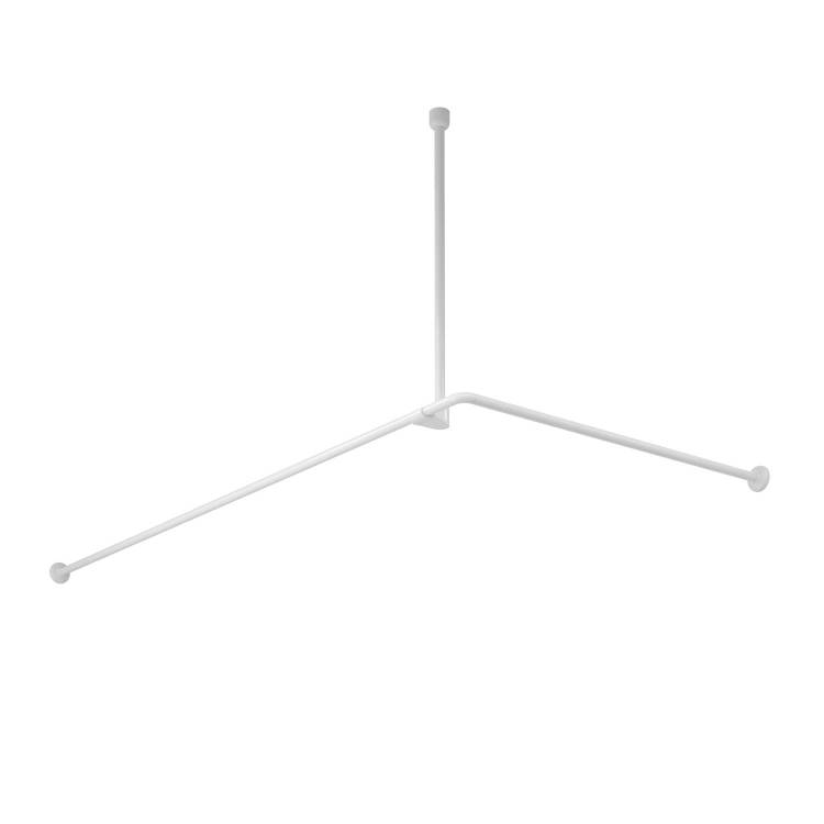 Карниз для ванной Wasserkraft Kammel SC-839018 белый