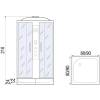 Душевая кабина River Quadro 80/24 MT фото 2