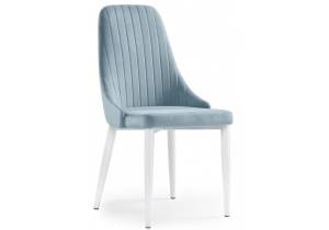 Стул Woodville Kora 15095 light blue / white
