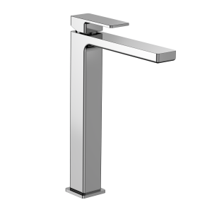 Смеситель для раковины AQUAme Savona AQM6814CR высокий, хром