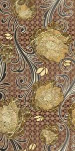 Декор Нефрит Керамика Мирабель 10-03-11-126 25x50