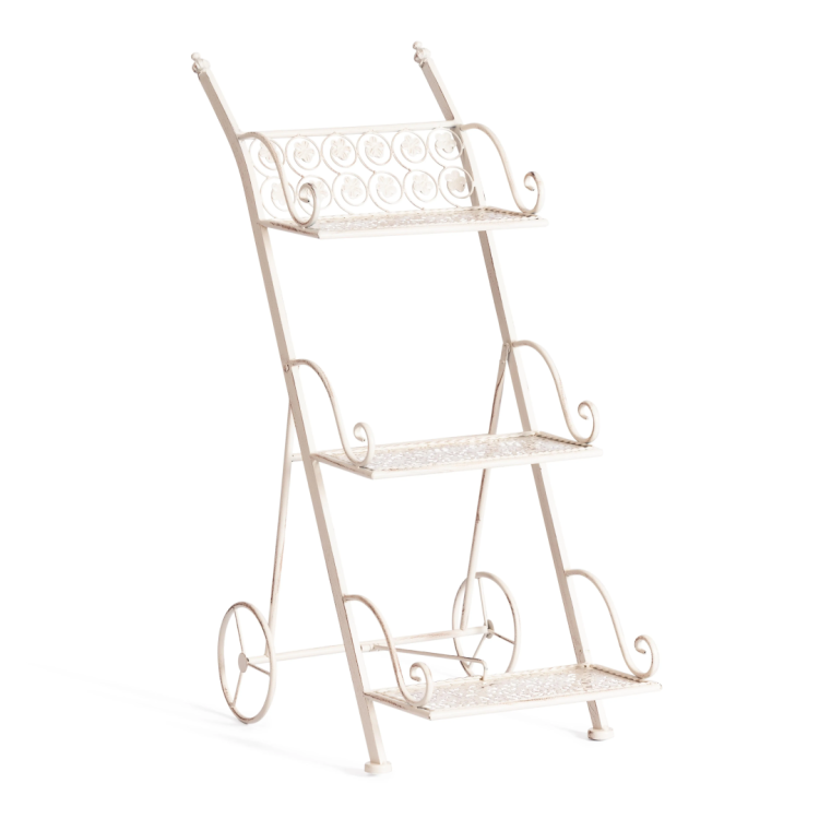 Подставка для цветов Tetchair Secret De Maison Ladder (mod. PL08-10000) 21142 antique white (37x80x50)