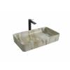 Раковина Gid Geométrico 54457 Mnc596 60 см, под камень, глянцевая