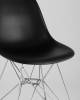 Набор из 4 стульев Stool Group Eames DSR DC-20101301 black X4 черный фото 11