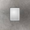 Зеркало BelBagno SPC-KRAFT-600-800-LED-TCH-WARM-NERO с подсветкой и подогревом, Черный фото 3