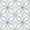 Керамическая плитка Niceker Chic NKR_CH_BS_WHI Bosham White 45х45