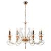 Люстра Crystal Lux Catarina Sp8 V2 Gold/Transparent-Cognac фото 2