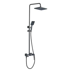 Душевая стойка Haiba HB24817-3 оружейная сталь