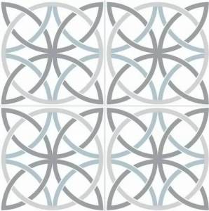 Керамическая плитка Niceker Chic NKR_CH_BS_WHI Bosham White 45х45