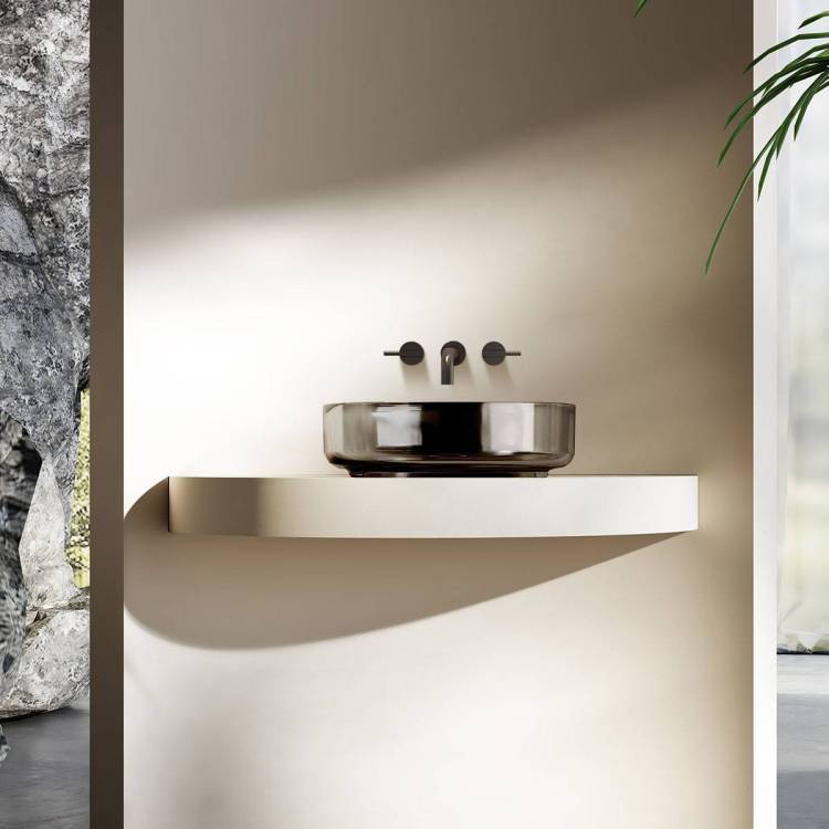 Раковина Vincea VBS-6T16B накладная, 45 см, черная