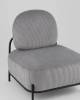 Кресло Stool Group Стоун vd-stone-cl-steel светло-серый, велюр рельефный фото 8