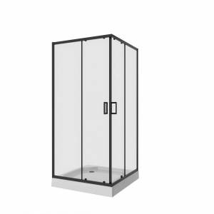 Душевое ограждение Niagara Nova 68880811BLACK 80x80x195