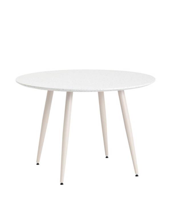 Стол обеденный Stool Group Nymphaea F-1715 TER 3860-1 терраццо 110x110x76