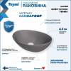 Раковина Teymi Lori T50493 графит матовый, 40 см фото 2
