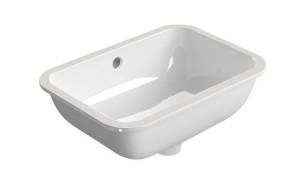 Раковина GSI Pura 724711 белый глянцевый, 50x35