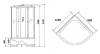 Душевая кабина Niagara NG-214-01RN 120х80х220 фото 7