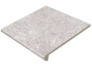 Ступень Gres de Aragon Petra Anti-Slip Gris Round 30x33