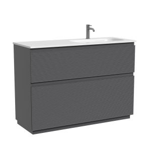 Тумба под раковину Sancos Folk Floor FL120FRGS напольная, 119x44.5x85, правая, Grey soft