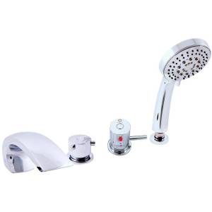 Смеситель Rav Slezak Termo DT272.5P термостатический, на борт ванны, хром