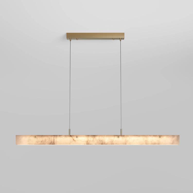 Подвесной светодиодный светильник Eurosvet Alabaster 604053 LED латунь/ алебастр