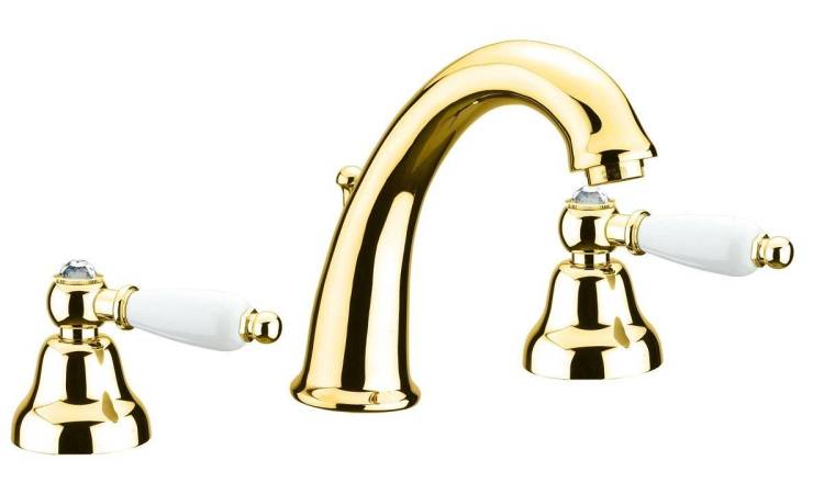 Смеситель для раковины Fiore Coloniale Sky 03OO0628 золото
