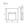 Подсветка лестницы Kanlux ERINUS LED L W-NW 33321 фото 3