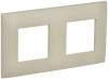 Рамка 2-постовая IEK Skandy SK-M22-K10 бежевый