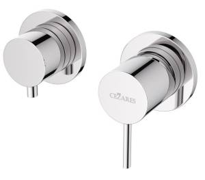 Смеситель для душа Cezares Leaf LEAF-VDIM3-L-01 хром