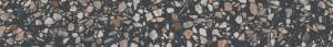 Плинтус Kerama Marazzi Бричиола KM6060G0021RBT6 чёрный матовый обрезной 60x9.5