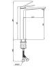 Смеситель для раковины Boch Mann Viva XLB BM9135 Черный фото 4