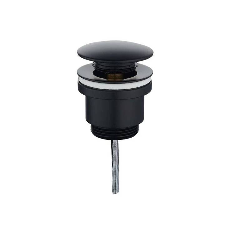 Донный клапан Rose RS31H, черный