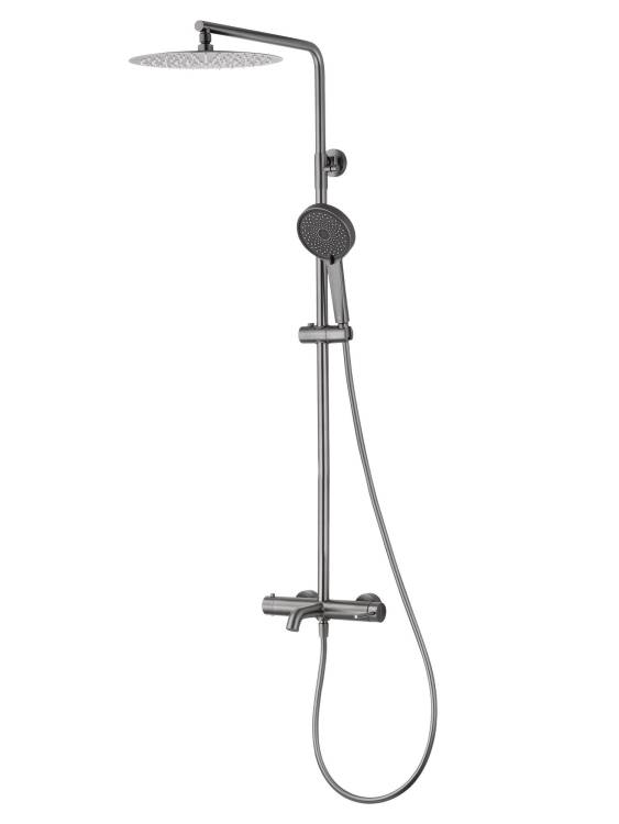 Душевая стойка Wonzon & Woghand WW-88739017-BGM темный графит