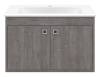 Тумба с раковиной Misty Пайн 70 Э-Пай-09070-19-2По 69x43 коричневый