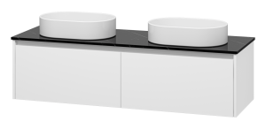 Тумба под раковину Misty Виста - 150 УТ000026131 подвесная, белая матовая