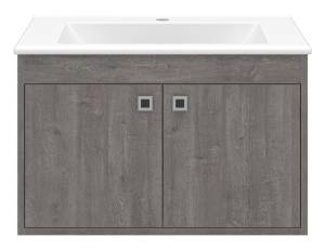 Тумба с раковиной Misty Пайн 70 Э-Пай-09070-19-2По 69x43 коричневый
