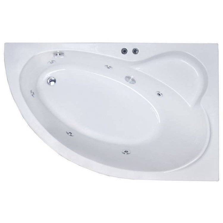 Акриловая ванна Royal Bath Alpine RB819102ST-R 170x100 с гидромассажем