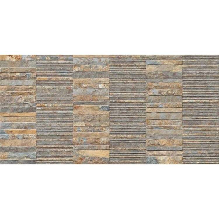 Керамогранит Ceracasa Slate Teselas Natural 49.1x98.2