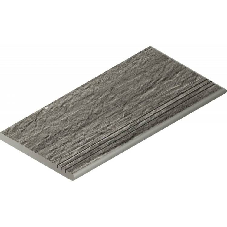 Ступень Italon Скайфолл X2 620040000105 Гриджио Альпино Закругленная Правая Грип 30x60