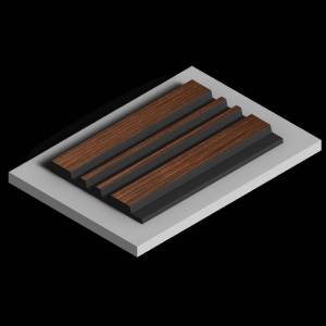 Декоративная панель Hiwood LV121 BR396K 270x12x1.2