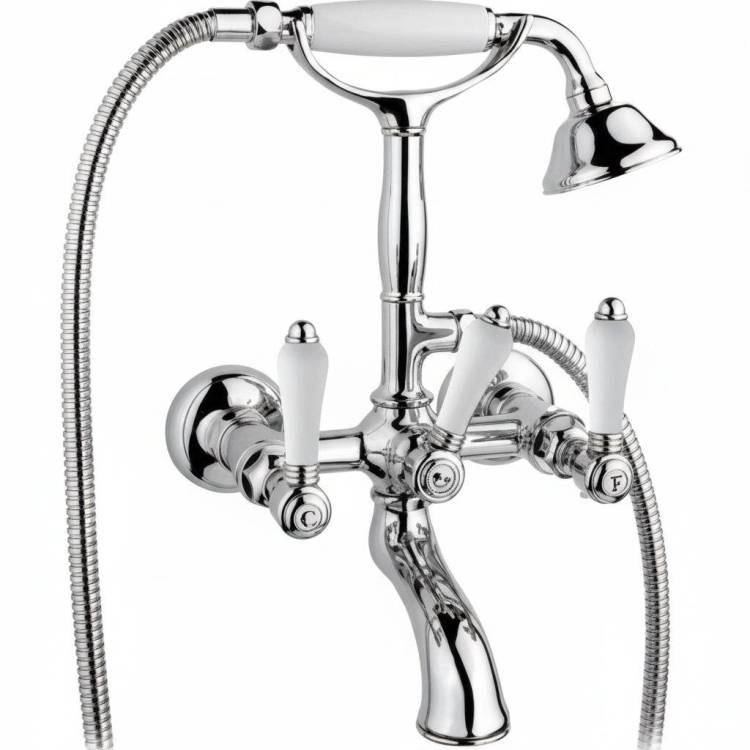 Смеситель для ванны Nicolazzi Tradizionale 1402CR78 хром