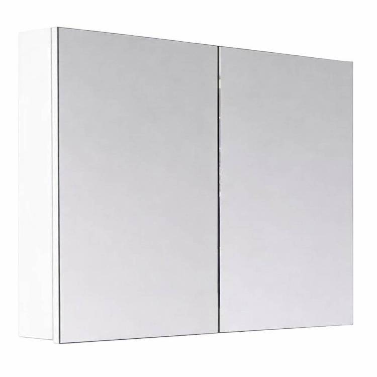 Зеркало-шкаф Armadi Art Vallessi 546-W 100 белый глянец с подсветкой